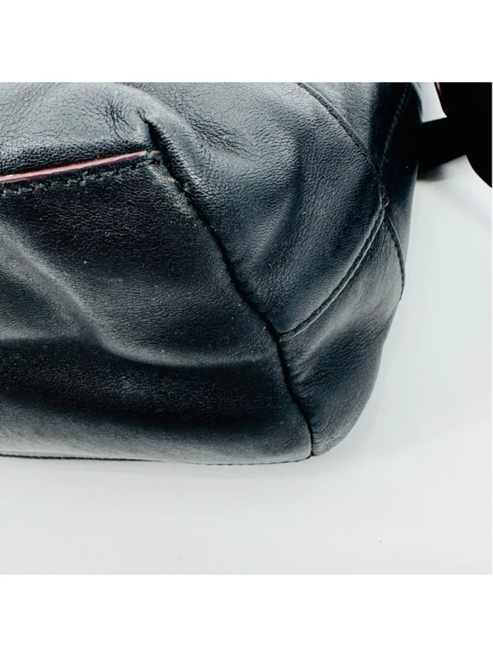 Men's Coach F79902 Ranger Calf Leather Messenger Bag, Black